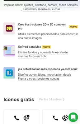 Iconos android App screenshot 3